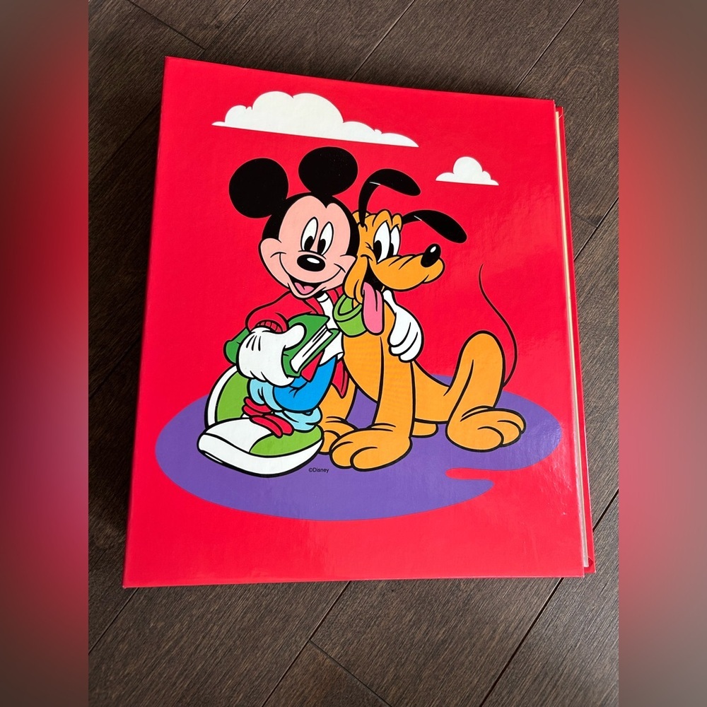 Vintage Disney Mickey Mouse photo album